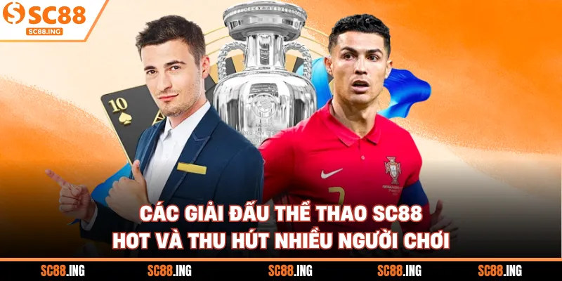 Các giải đấu thể thao SC88 hot và thu hút nhiều người chơi